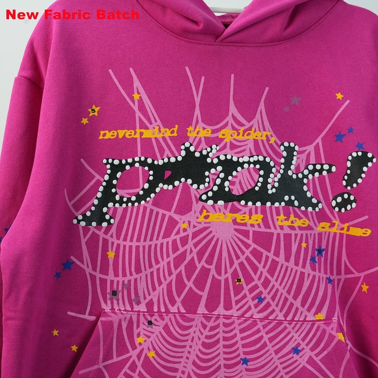 Sp5der P*NK Hoodie Pink - 73