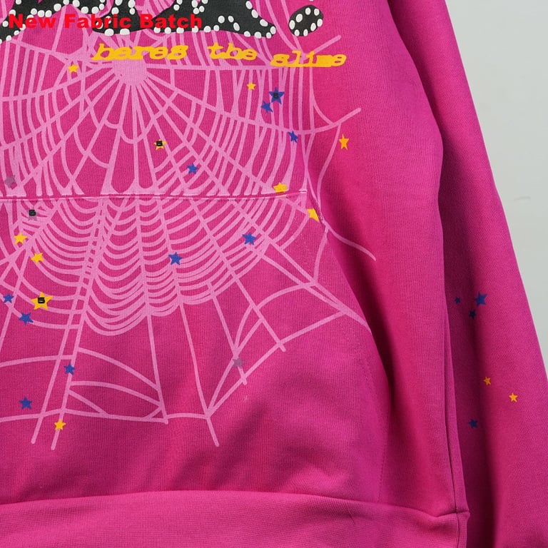 Sp5der P*NK Hoodie Pink - 74