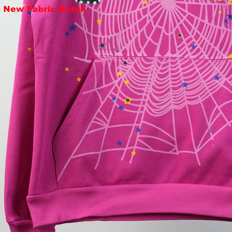 Sp5der P*NK Hoodie Pink - 75