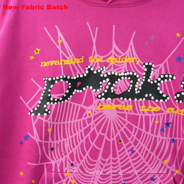 Sp5der P*NK Hoodie Pink - 78