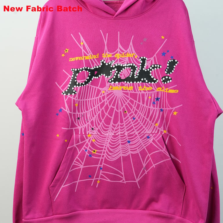 Sp5der P*NK Hoodie Pink - 79