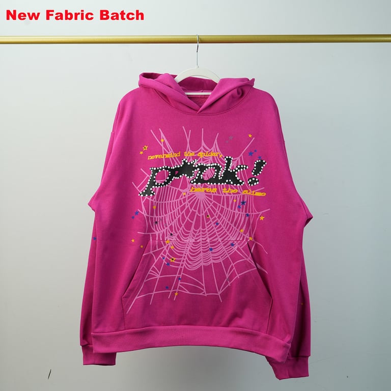 Sp5der P*NK Hoodie Pink - 81