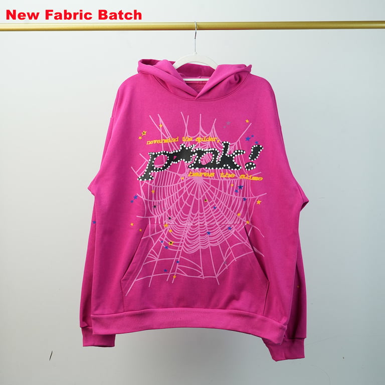 Sp5der P*NK Hoodie Pink - 82