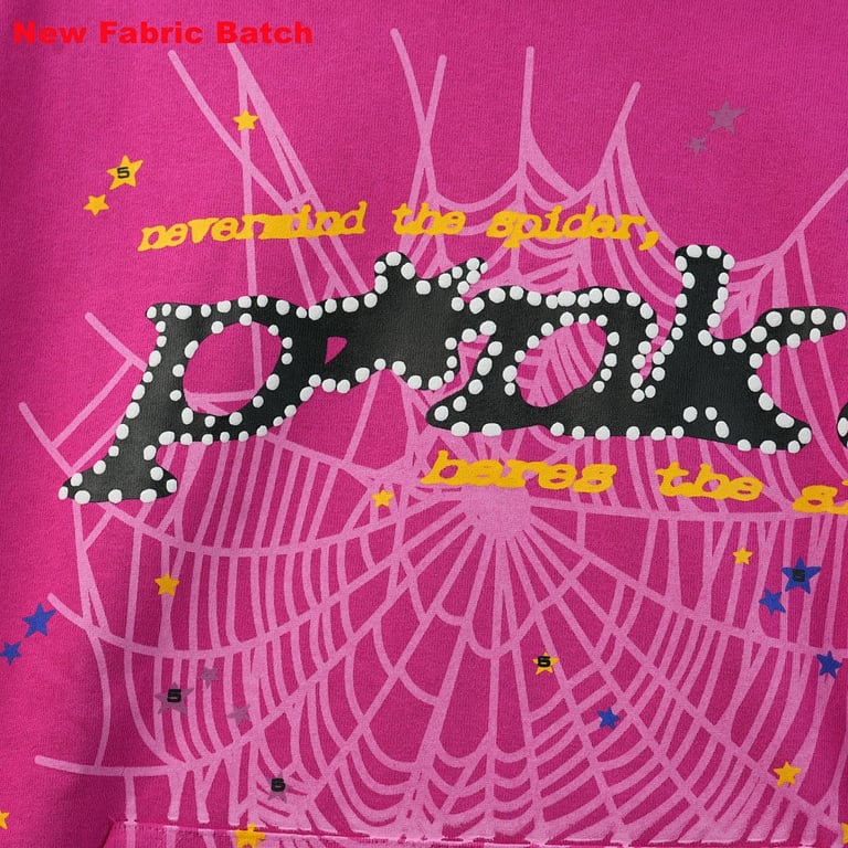 Sp5der P*NK Hoodie Pink - 86