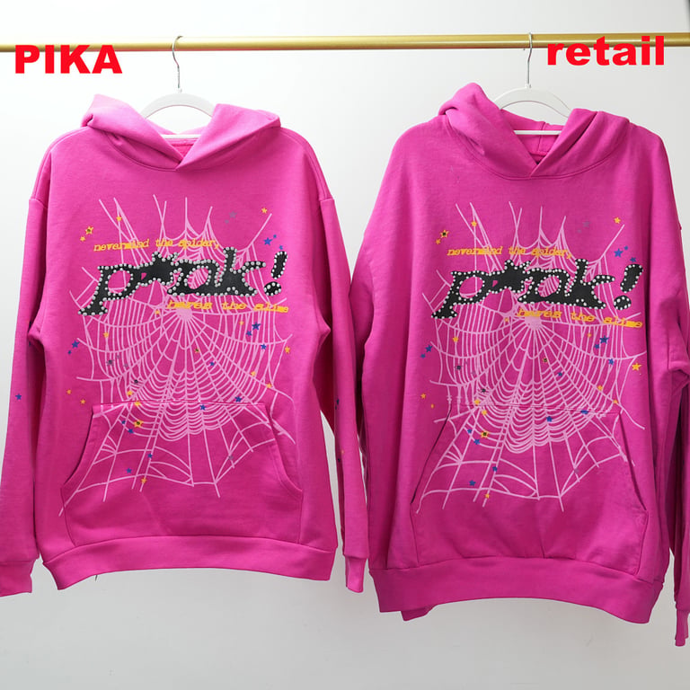 Sp5der P*NK Hoodie Pink - 91