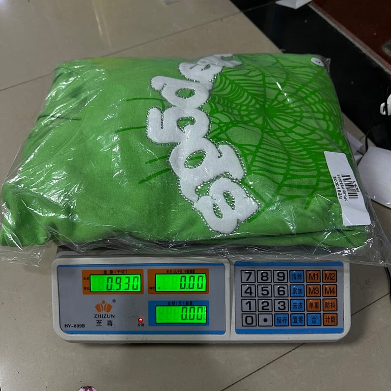 Sp5der Web Hoodie Slime Green - 2