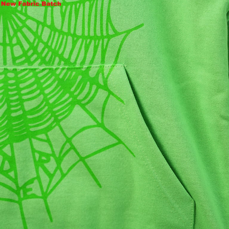 Sp5der Web Hoodie Slime Green - 15