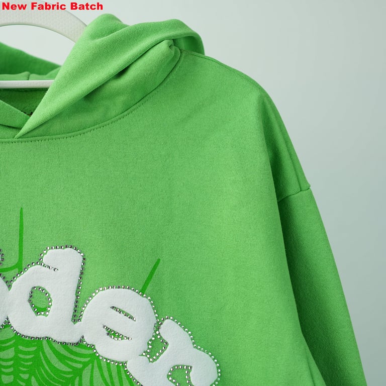 Sp5der Web Hoodie Slime Green - 19
