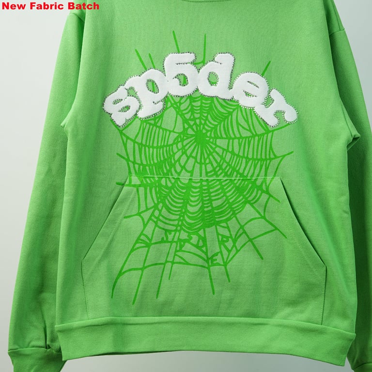 Sp5der Web Hoodie Slime Green - 20
