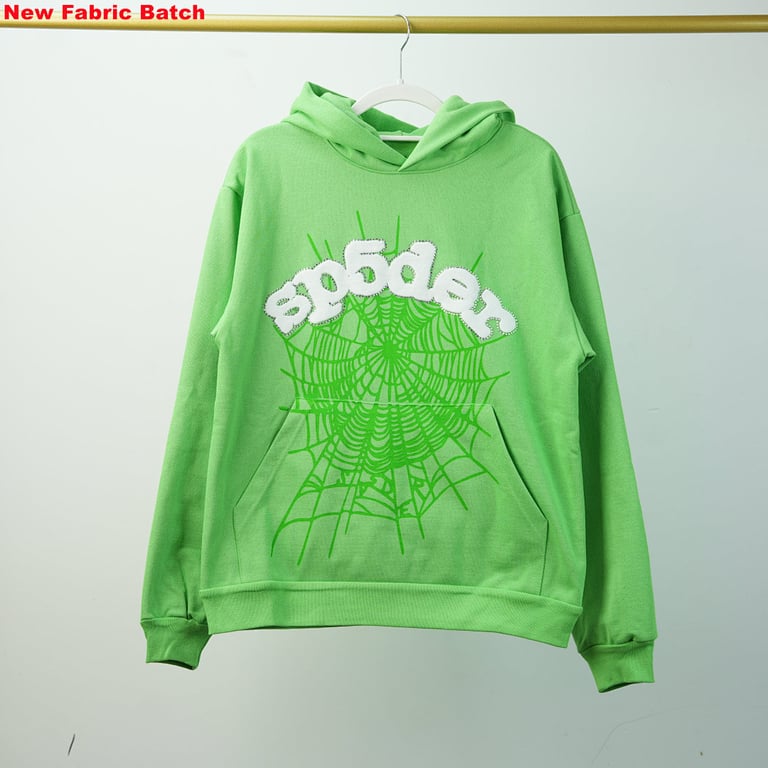 Sp5der Web Hoodie Slime Green - 23