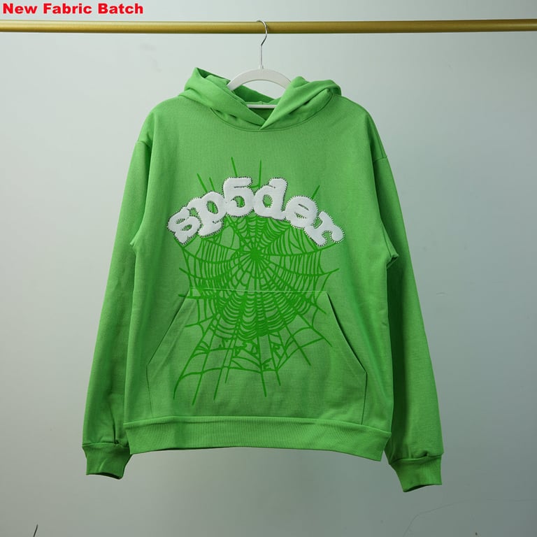 Sp5der Web Hoodie Slime Green - 26