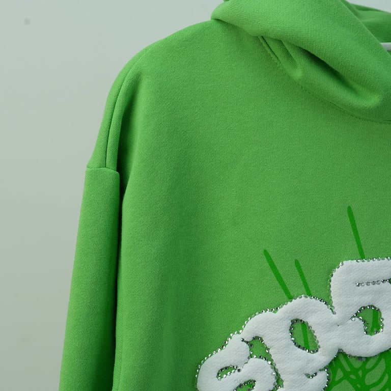 Sp5der Web Hoodie Slime Green - 30