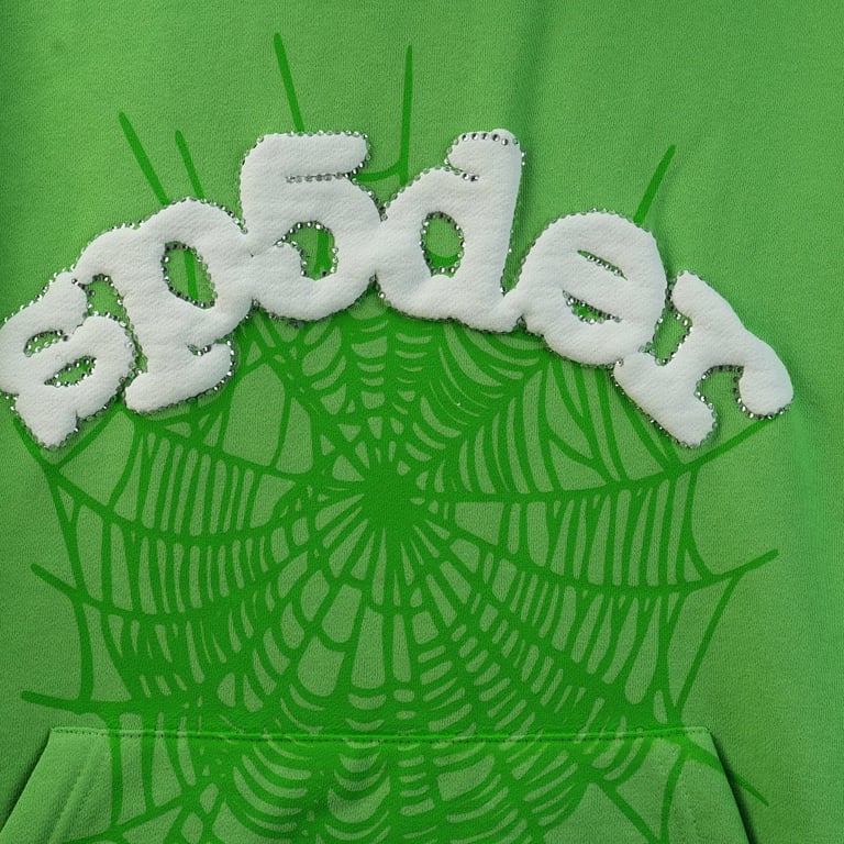 Sp5der Web Hoodie Slime Green - 36