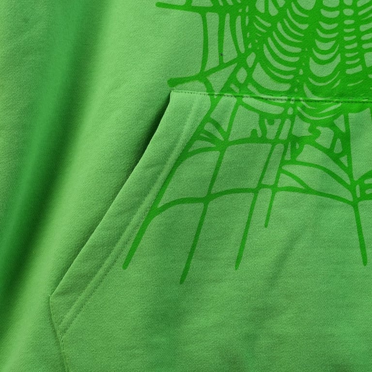Sp5der Web Hoodie Slime Green - 50