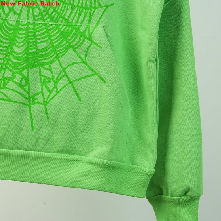 Sp5der Web Hoodie Slime Green - 6