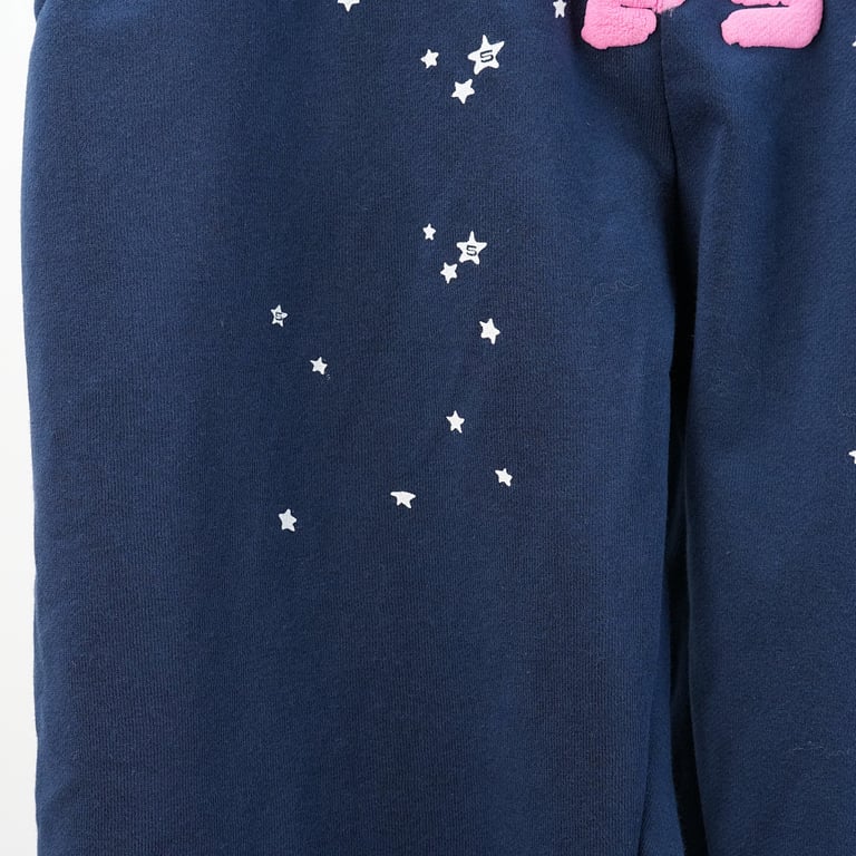 Sp5der Atlanta Sweatpants Navy - 13