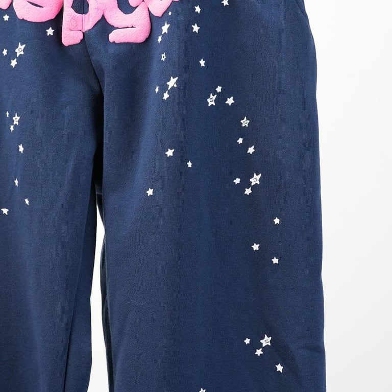 Sp5der Atlanta Sweatpants Navy - 15