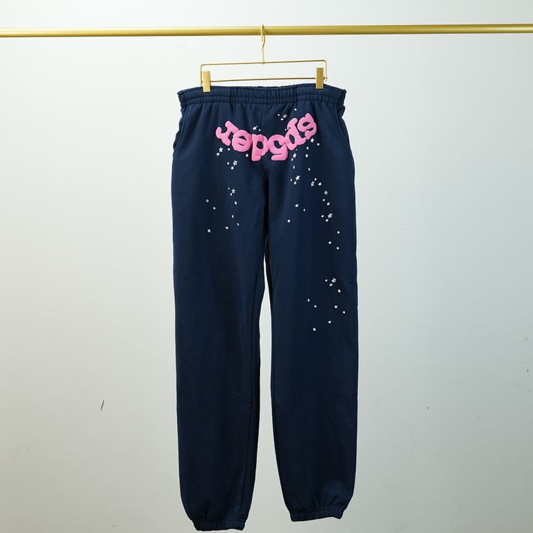 Sp5der Atlanta Sweatpants Navy - 20