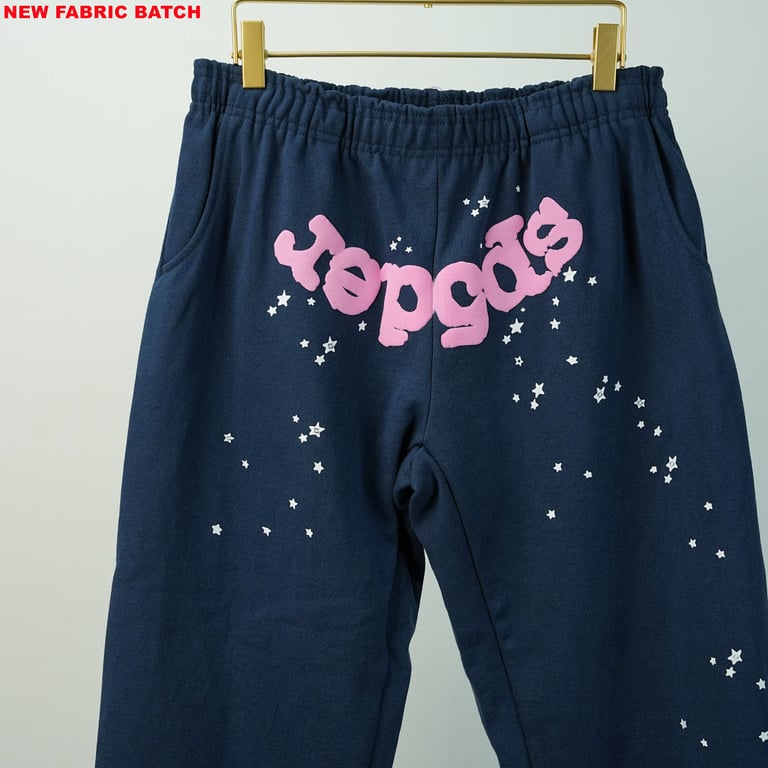 Sp5der Atlanta Sweatpants Navy - 32