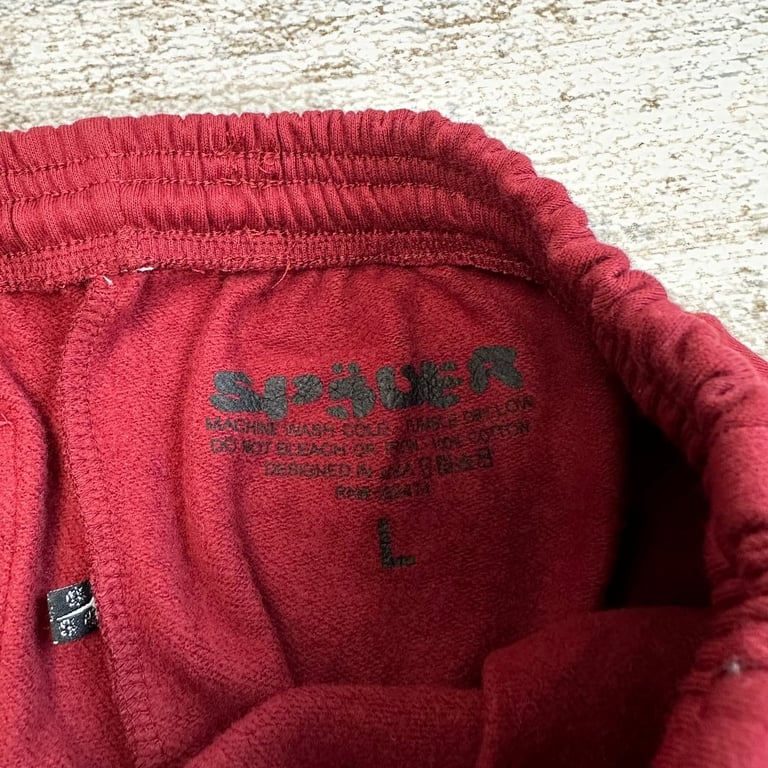 Sp5der Logo Sweatpant Maroon - 8