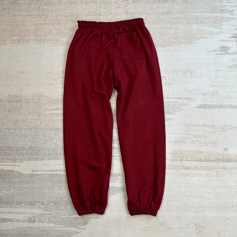Sp5der Logo Sweatpant Maroon - 13