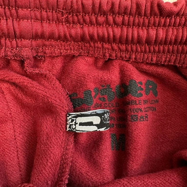 Sp5der Logo Sweatpant Maroon - 14