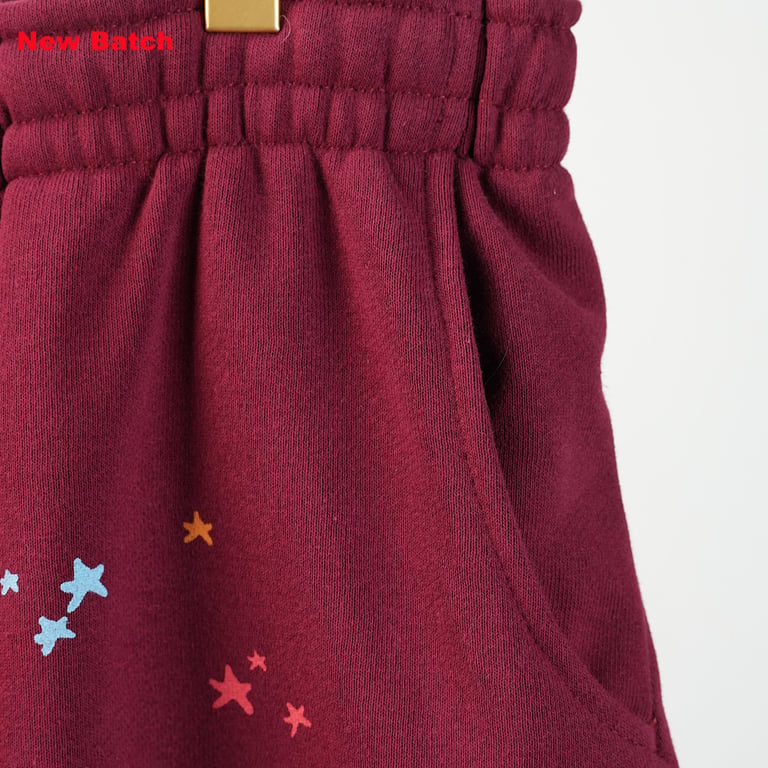 Sp5der Logo Sweatpant Maroon - 30