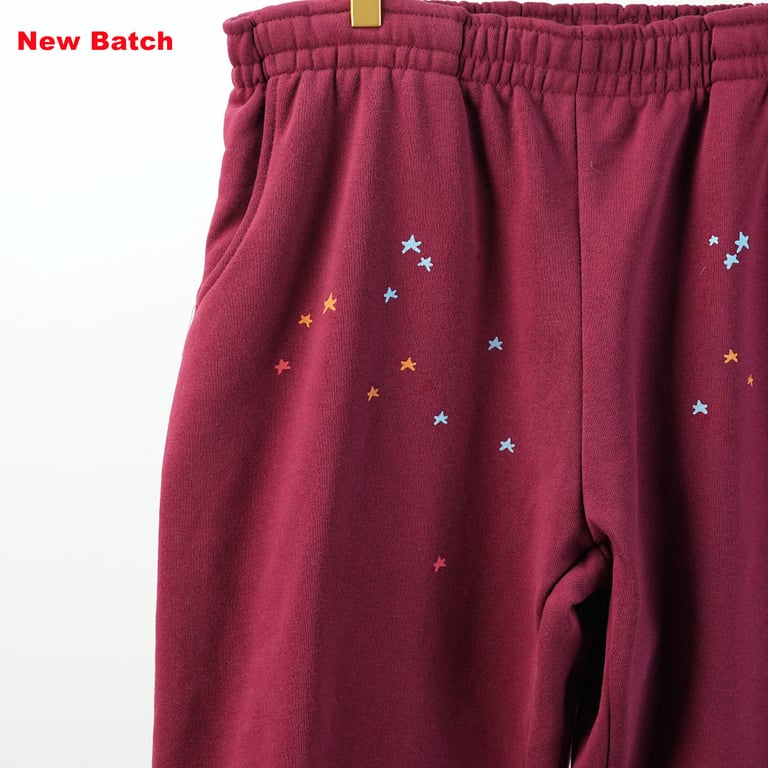 Sp5der Logo Sweatpant Maroon - 39