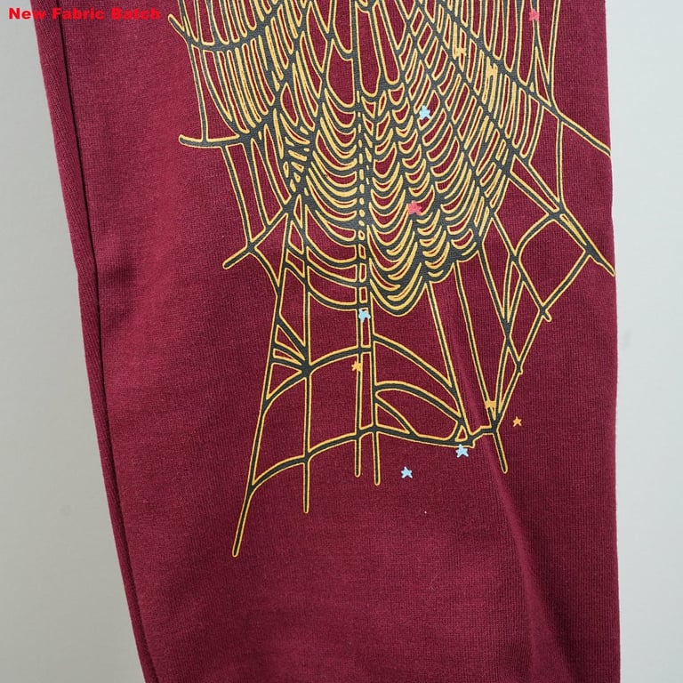 Sp5der Logo Sweatpant Maroon - 52