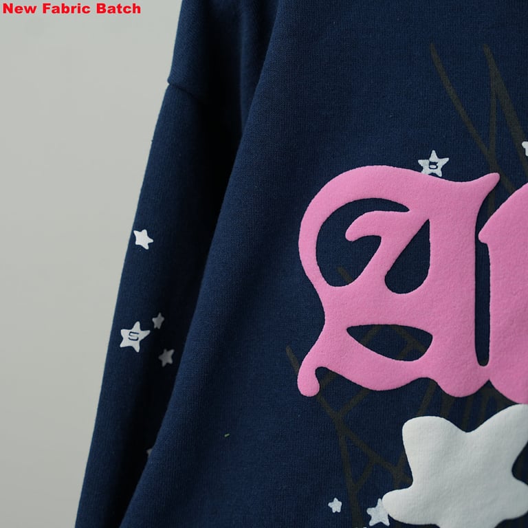Sp5der Atlanta Hoodie Navy - 11