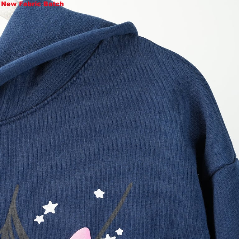 Sp5der Atlanta Hoodie Navy - 27