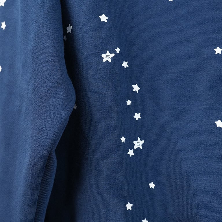Sp5der Atlanta Hoodie Navy - 43
