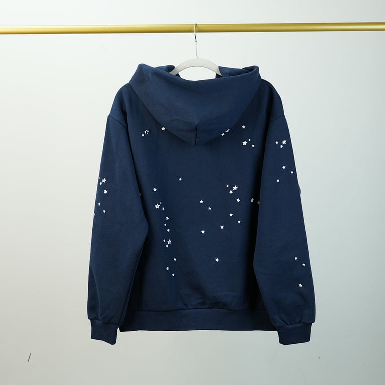 Sp5der Atlanta Hoodie Navy - 45