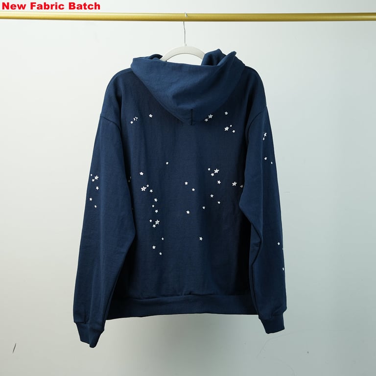Sp5der Atlanta Hoodie Navy - 5
