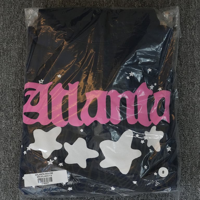Sp5der Atlanta Hoodie Navy - 9