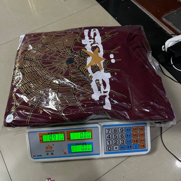 Sp5der Logo Hoodie Maroon - 2