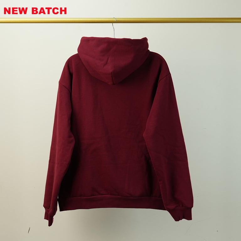Sp5der Logo Hoodie Maroon - 12