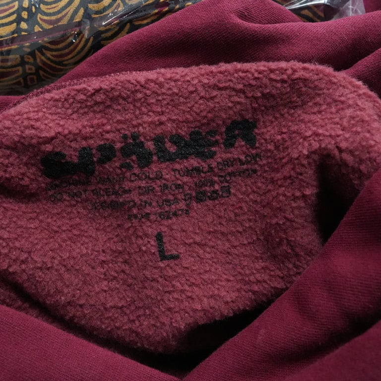 Sp5der Logo Hoodie Maroon - 44