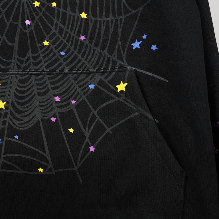 Sp5der P*NK V2 Hoodie Black - 17