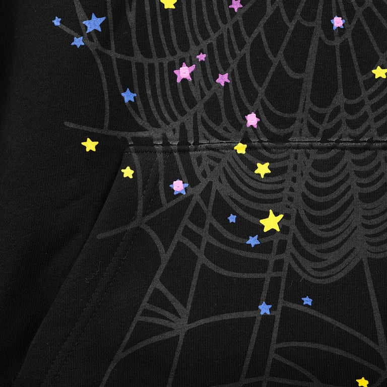 Sp5der P*NK V2 Hoodie Black - 18