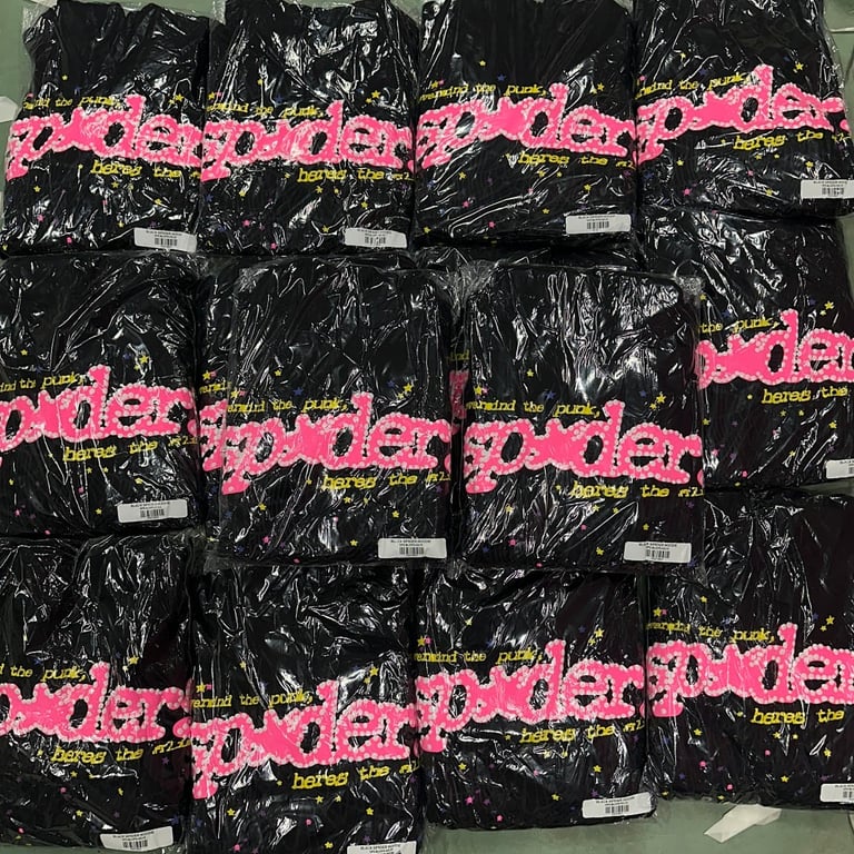 Sp5der P*NK V2 Hoodie Black - 24