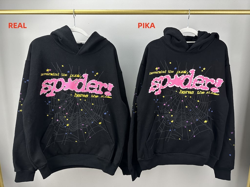 Sp5der P*NK V2 Hoodie Black - 4