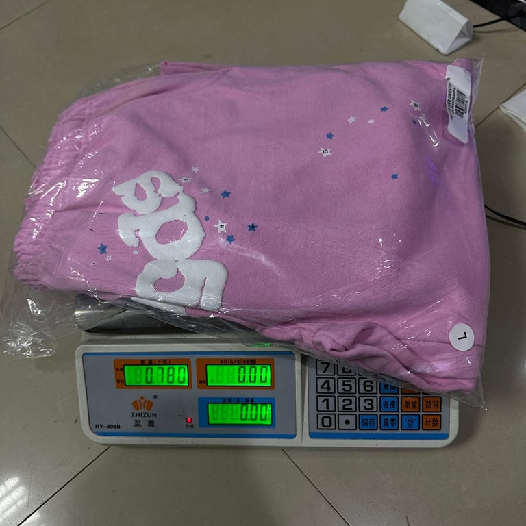 Sp5der Atlanta Sweatpants Pink - 2