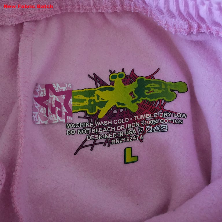 Sp5der Atlanta Sweatpants Pink - 15