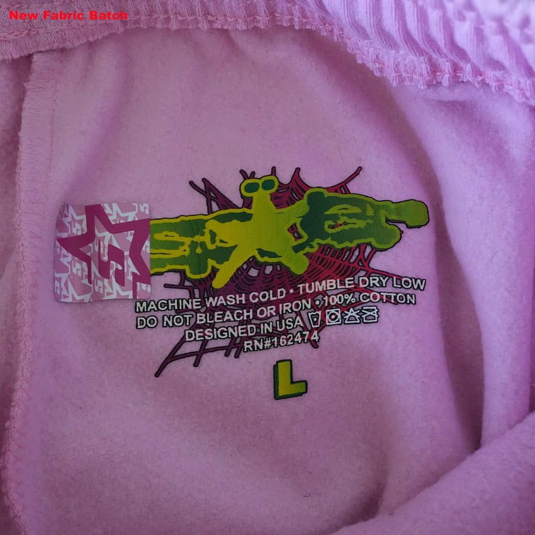 Sp5der Atlanta Sweatpants Pink - 16