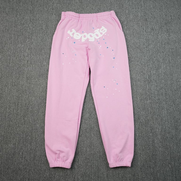 Sp5der Atlanta Sweatpants Pink - 5