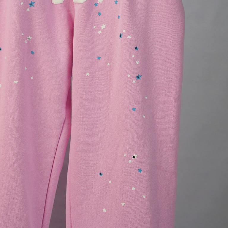 Sp5der Atlanta Sweatpants Pink - 45