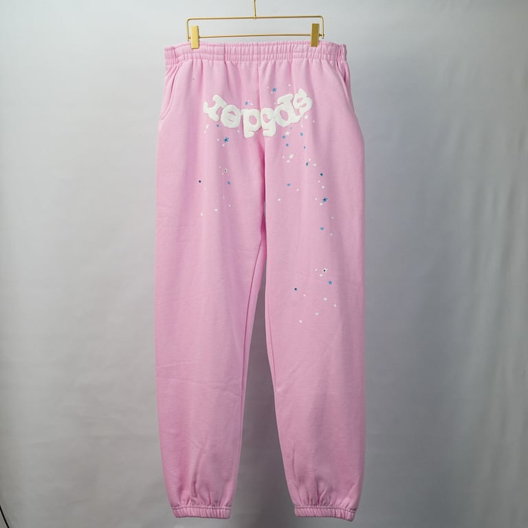 Sp5der Atlanta Sweatpants Pink - 48