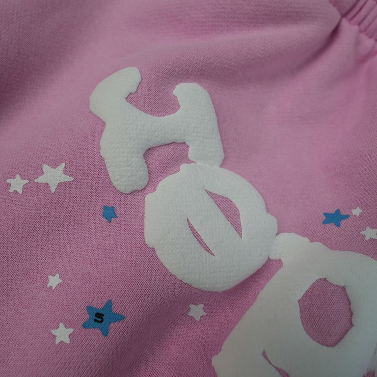 Sp5der Atlanta Sweatpants Pink - 8