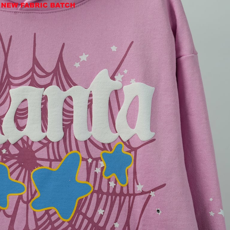 Sp5der Atlanta Hoodie Pink - 11